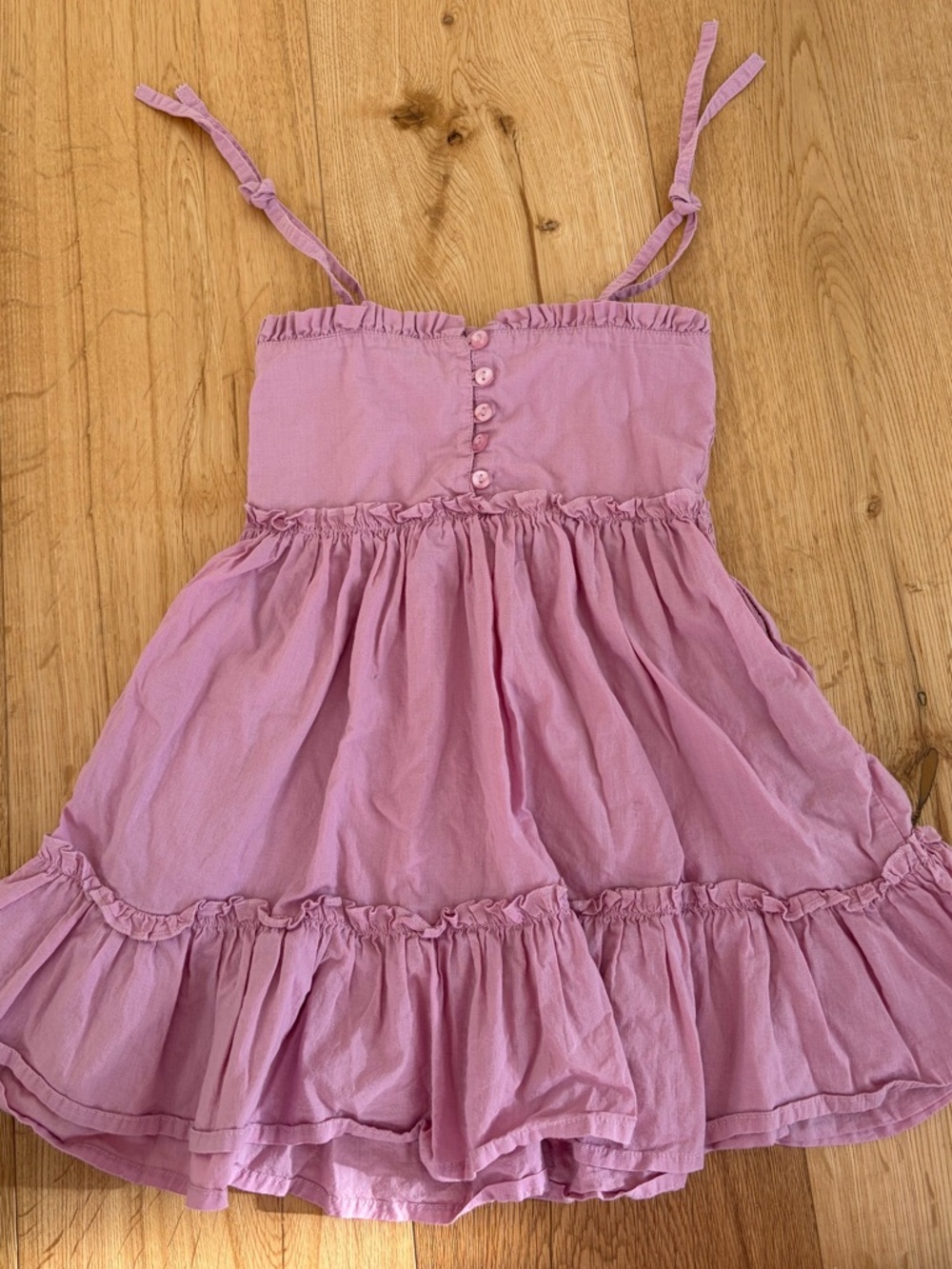Jamie Kay Dusty Rose Ruffle Top 2T - Picture 6 of 6